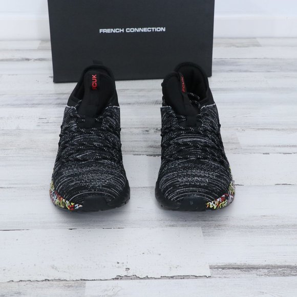 French Connection Graffiti Sneaker - Black - new in box - Picture 4 of 12